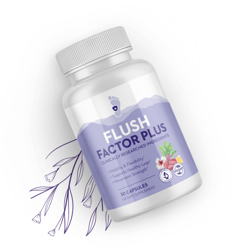 flush factor plus - natural supplement - 1 bottle